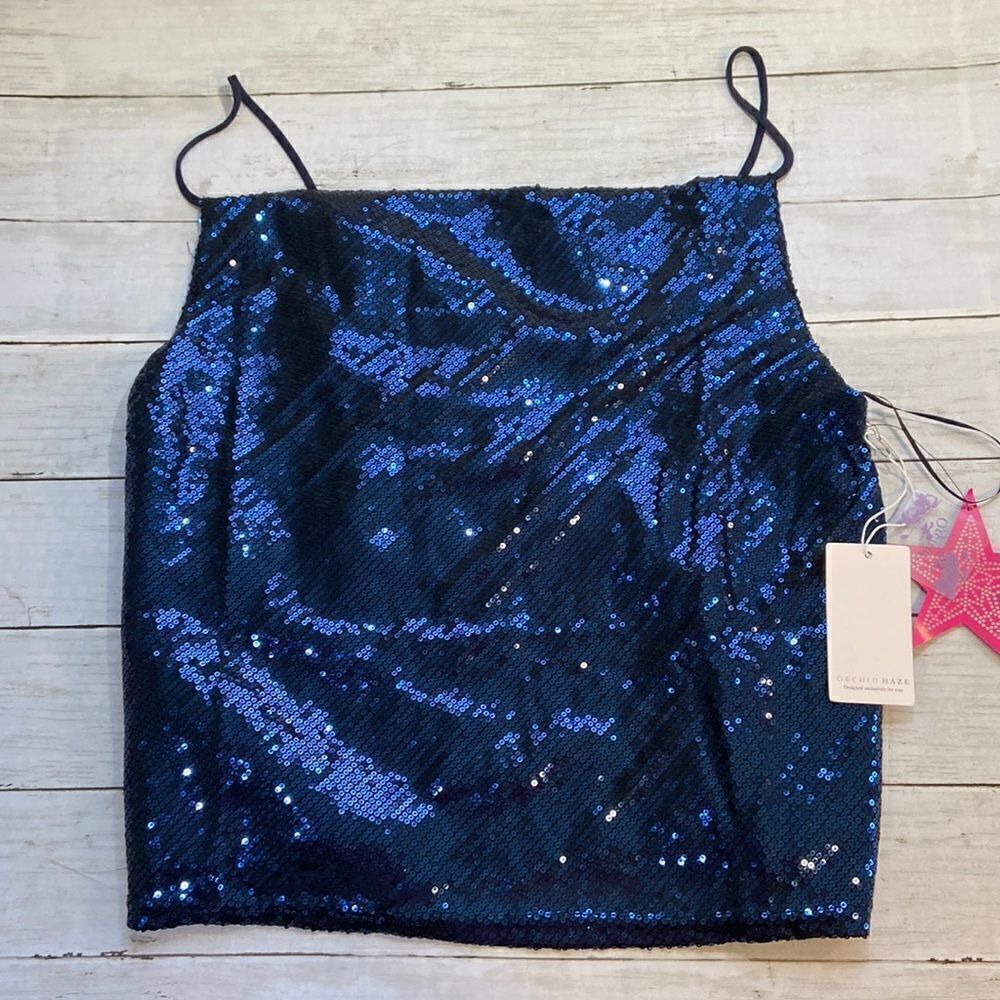 Orchid Haze Party Tank Top